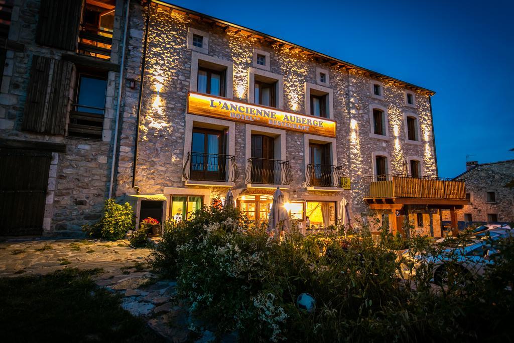 Logis Hotel Restaurant L'Ancienne Auberge Bolquere Pyrenees 2000 Exterior foto